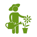 Redução de rega manual